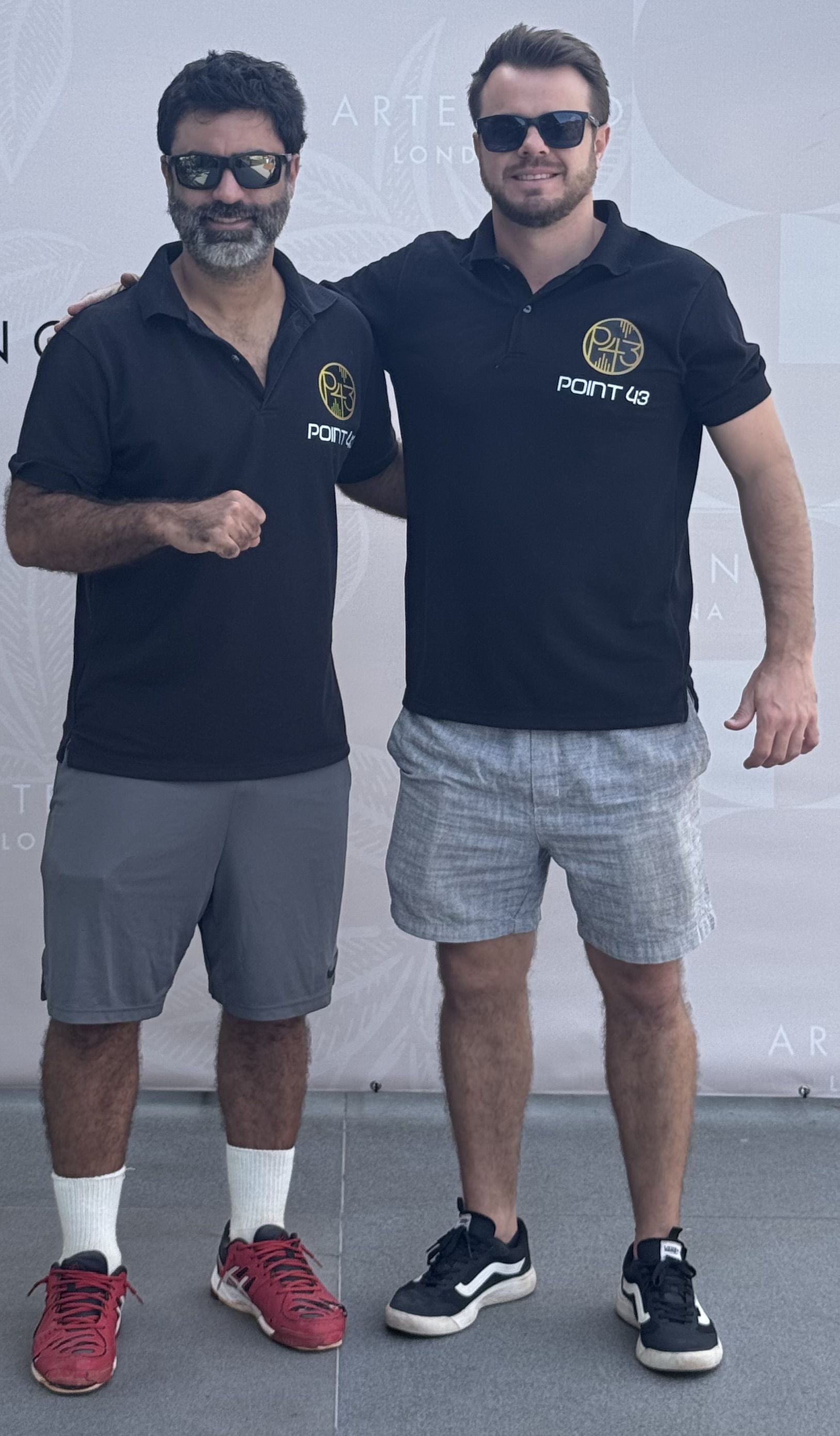 Mateus Mineto e Gustavo Hoewell — fundadores da Point 43